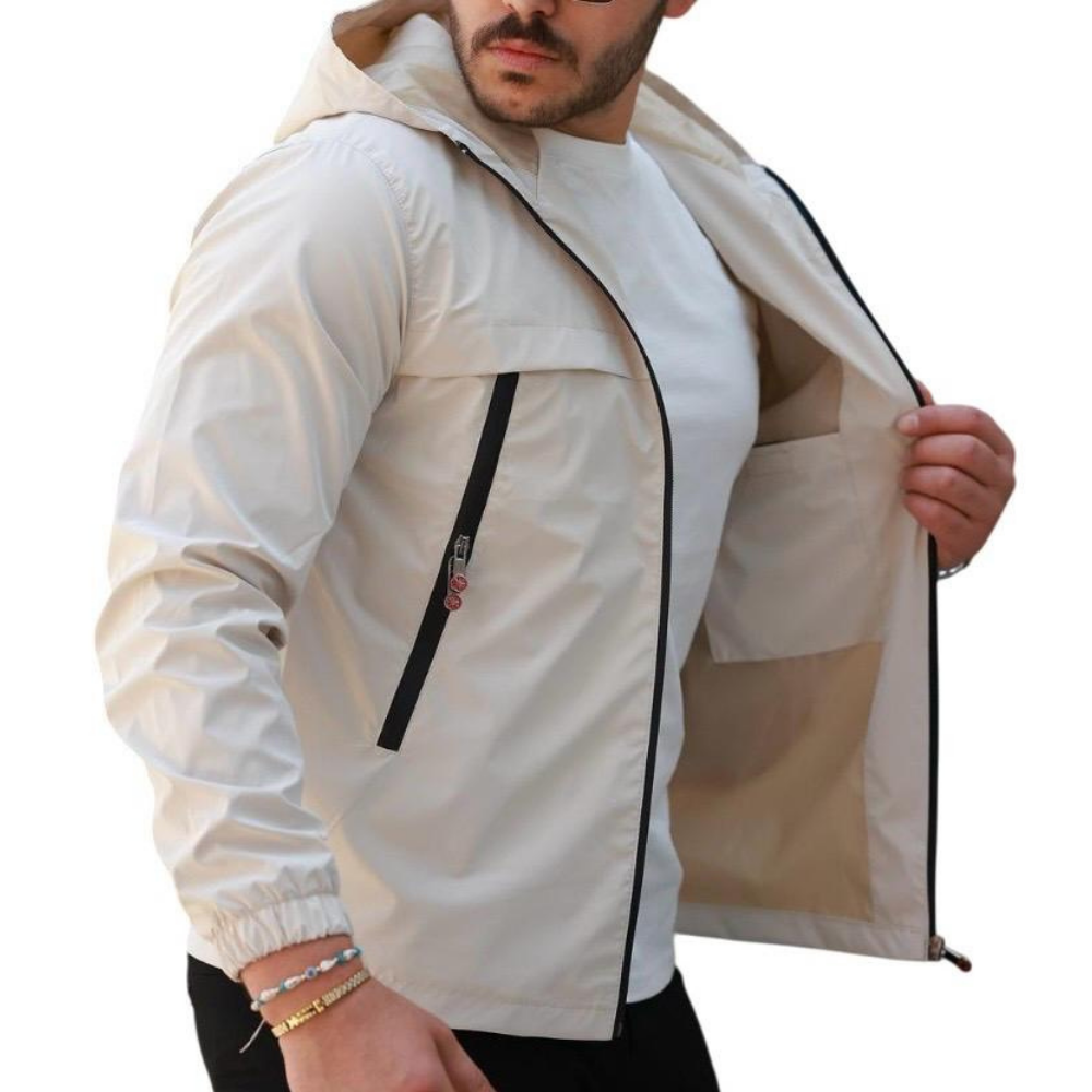 ROSSPALL Erkek Parlak Mevsimlik Mont - Şık ve Modern Tasarım