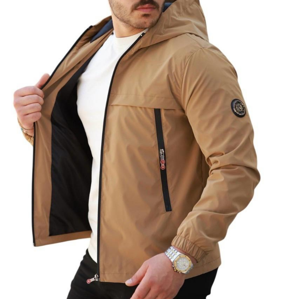 ROSSPALL Erkek Parlak Mevsimlik Mont - Şık ve Modern Tasarım