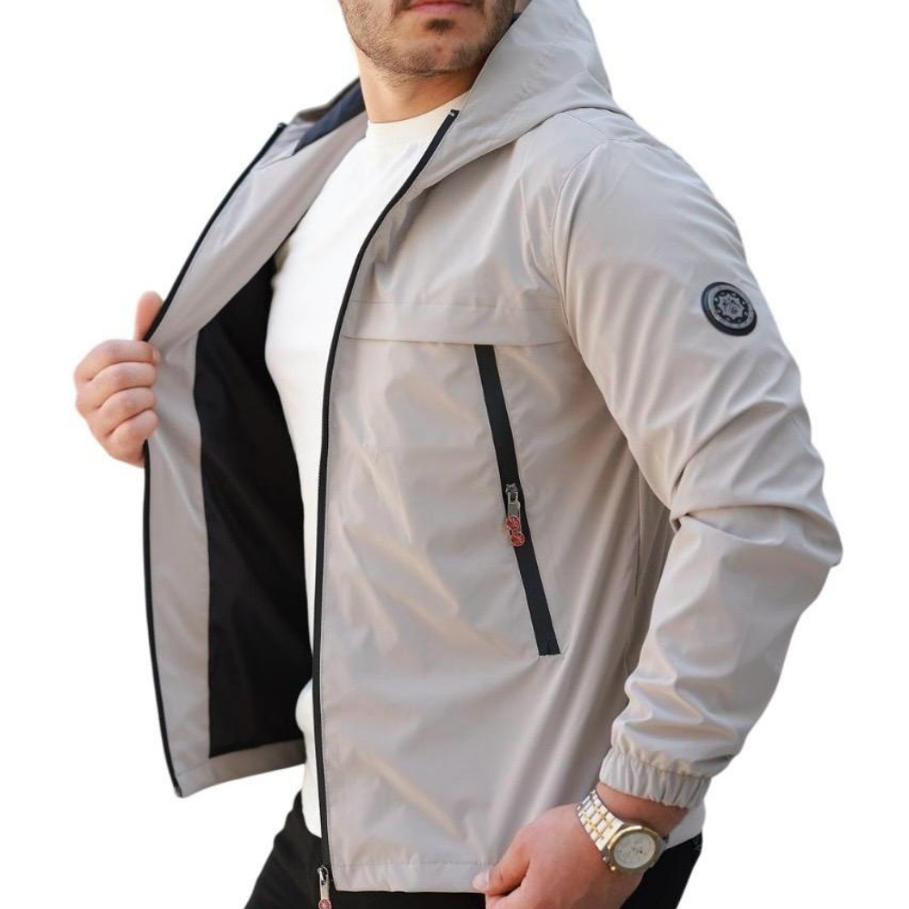 ROSSPALL Erkek Parlak Mevsimlik Mont - Şık ve Modern Tasarım