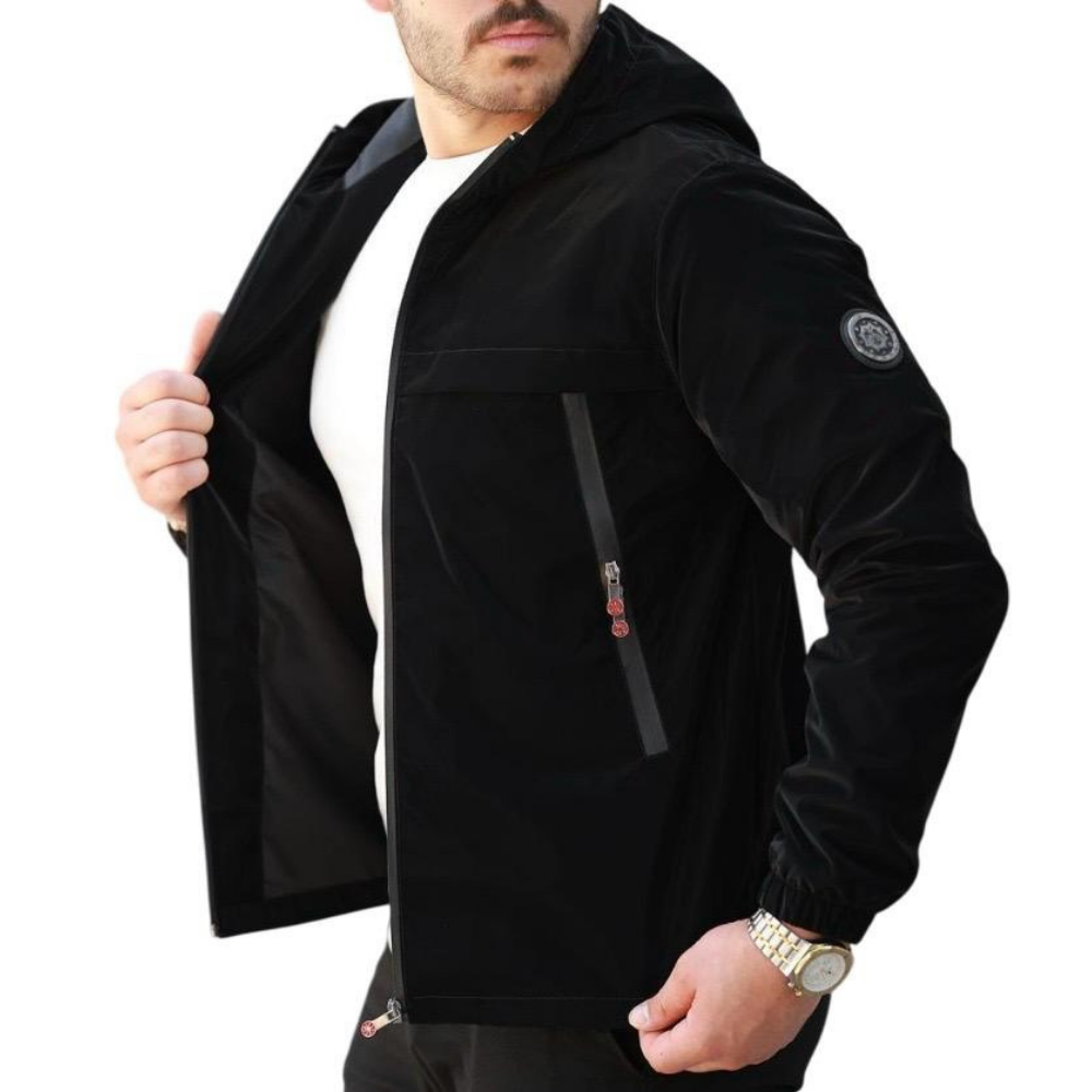 ROSSPALL Erkek Parlak Mevsimlik Mont - Şık ve Modern Tasarım