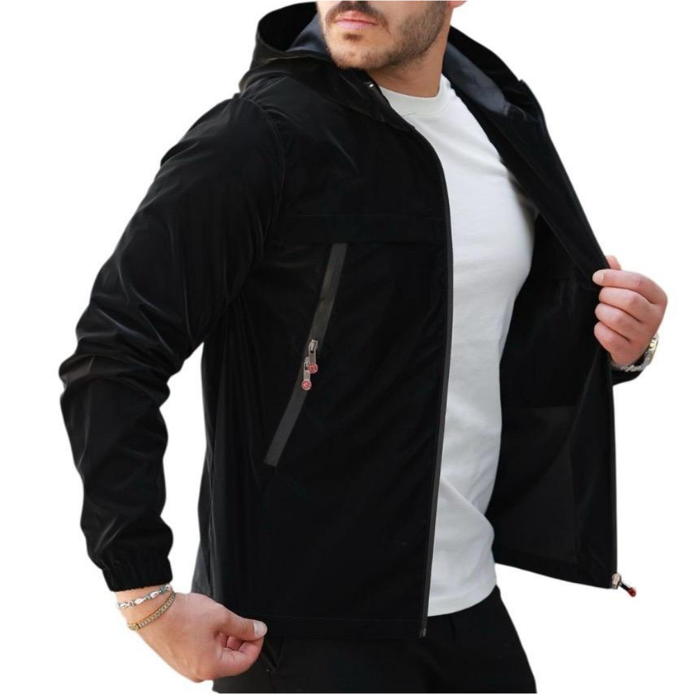 ROSSPALL Erkek Parlak Mevsimlik Mont - Şık ve Modern Tasarım