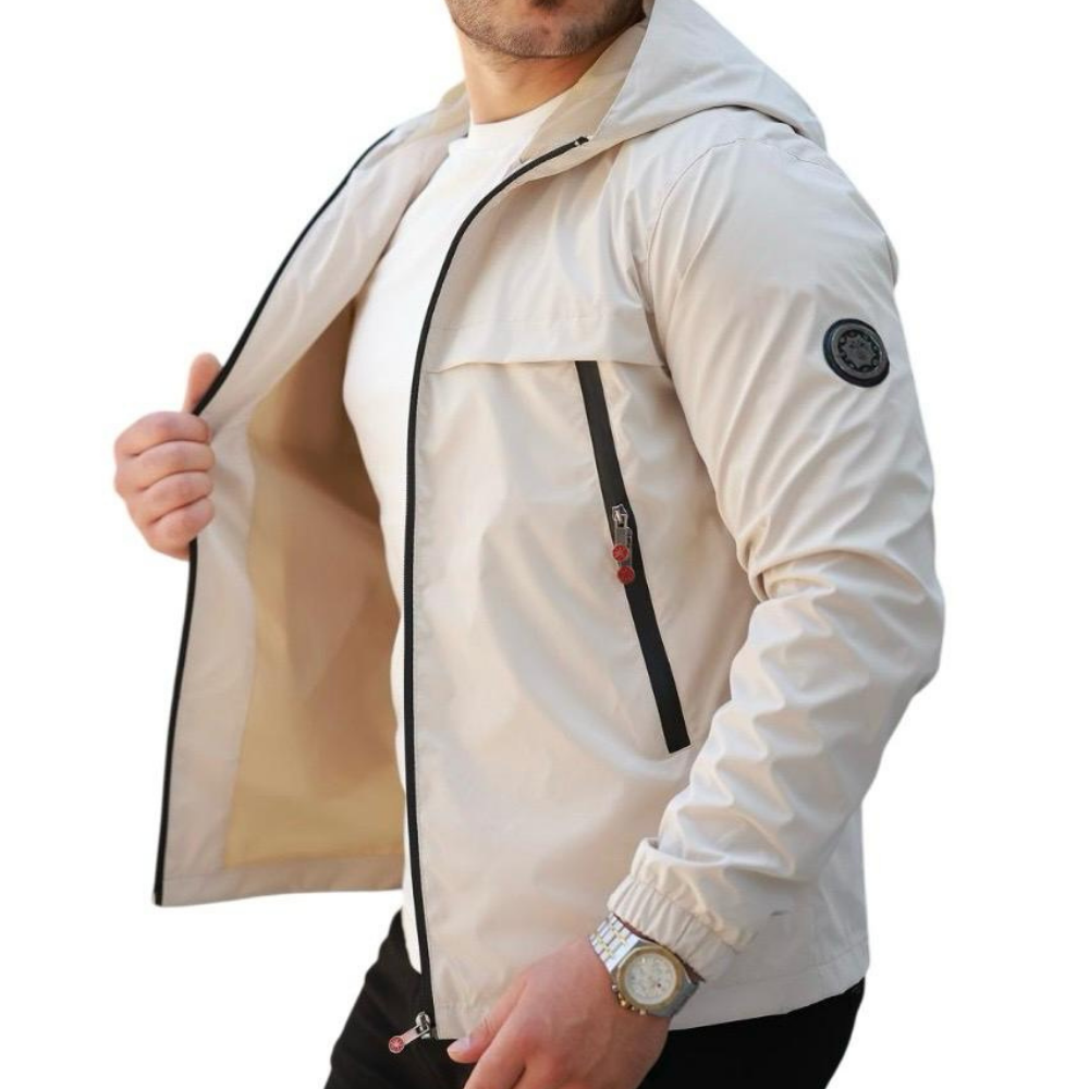 ROSSPALL Erkek Parlak Mevsimlik Mont - Şık ve Modern Tasarım 